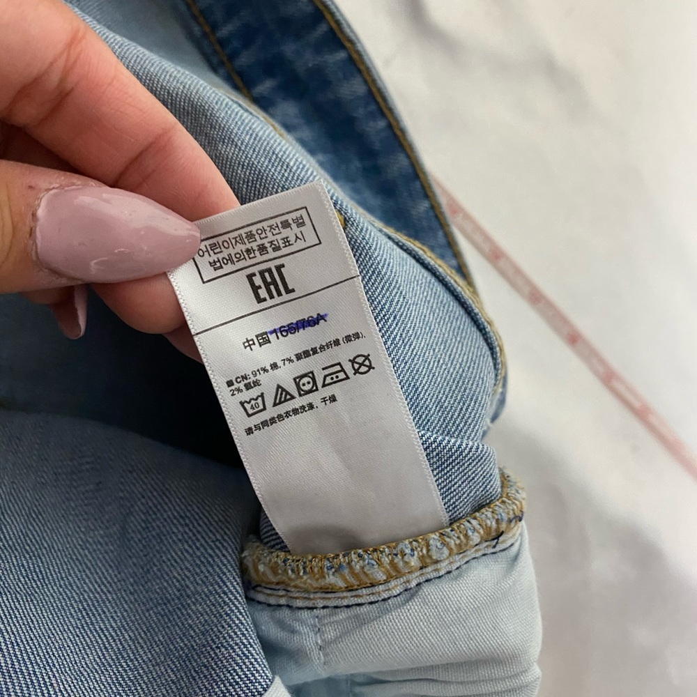 NEW Violeta by Mango denim skirt L womens - Picture 6 of 6